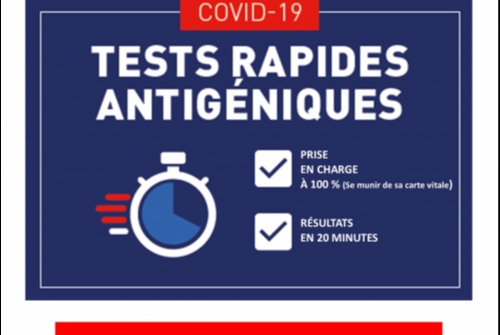 COVID 19 - TESTS ANTIGENIQUES COVID 19 - TESTS ANTIGENIQUES