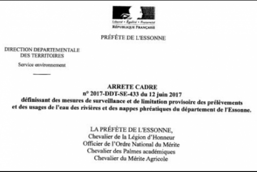 Sécheresse 2017 Sécheresse 2017