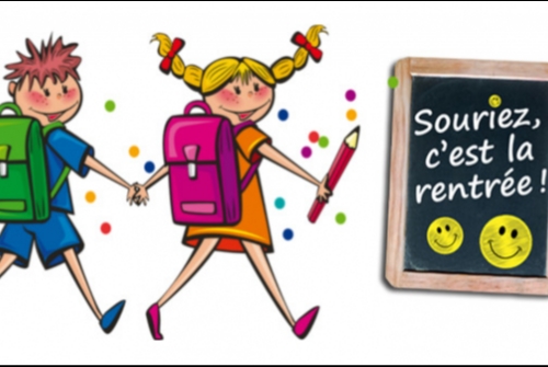 rentrée des classes - lundi 1er septembre